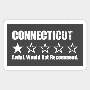 Connecticut One Star Review Sticker